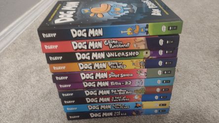 Dog Man book set of 10