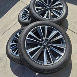 4 CHEVROLET TAHOE 22" RIMS&TIRES