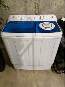 Portable washer and spin dryer machine