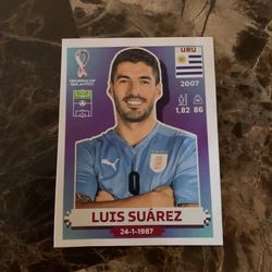 Luis Suarez 2022 Card World Cup