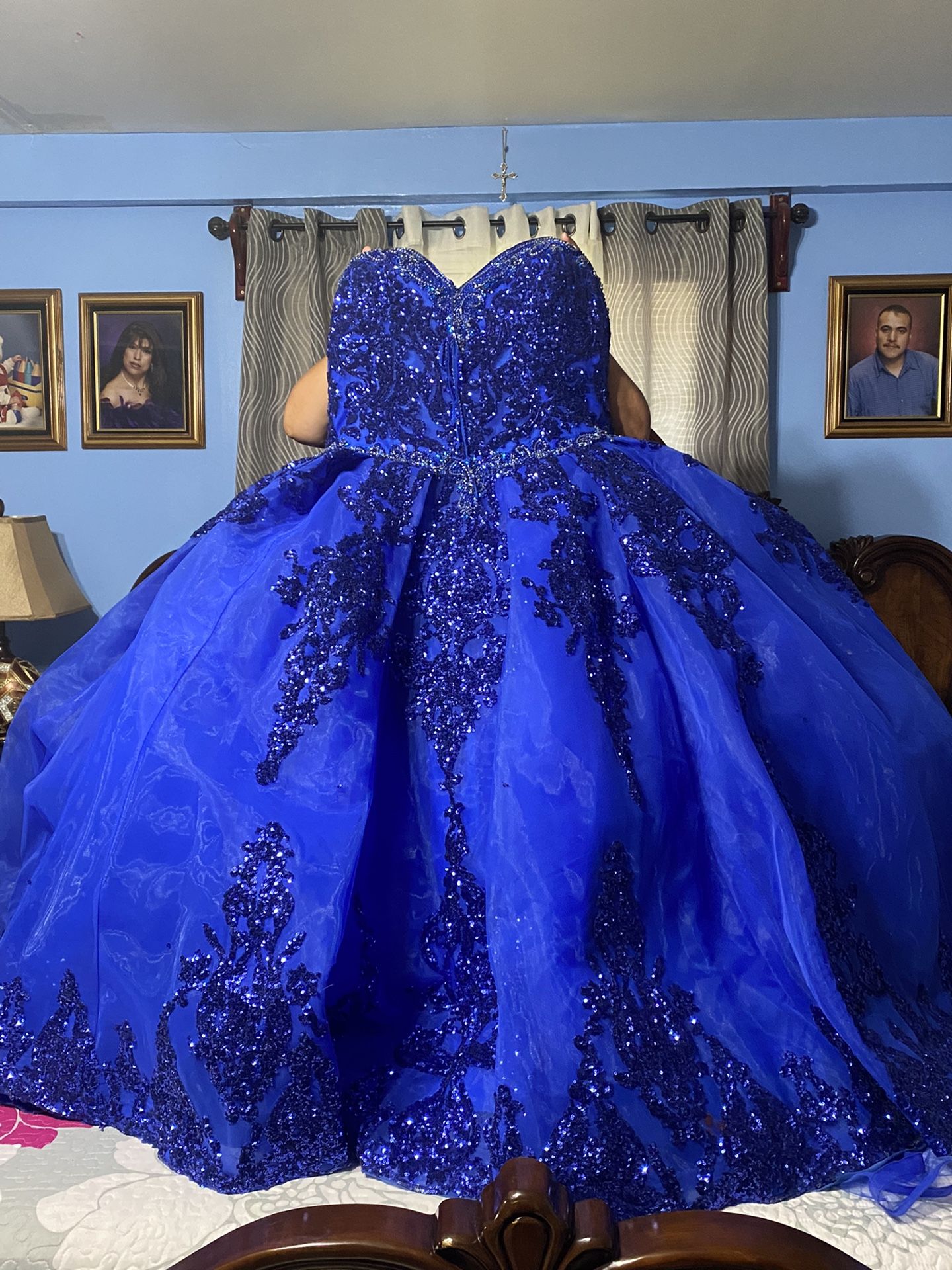 Royal Blue Quinceañera Dress