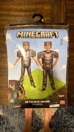 Minecraft Netherite Armor Size Small