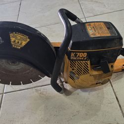 Gas Powered Concrete Saw