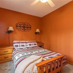 Full Bed Frame With Futon Mattress( Bedding Sold)