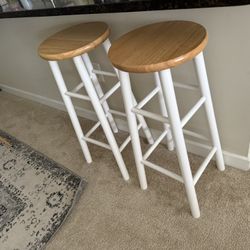 2 Kitchen Counter Stools For $30.00. Never Used
