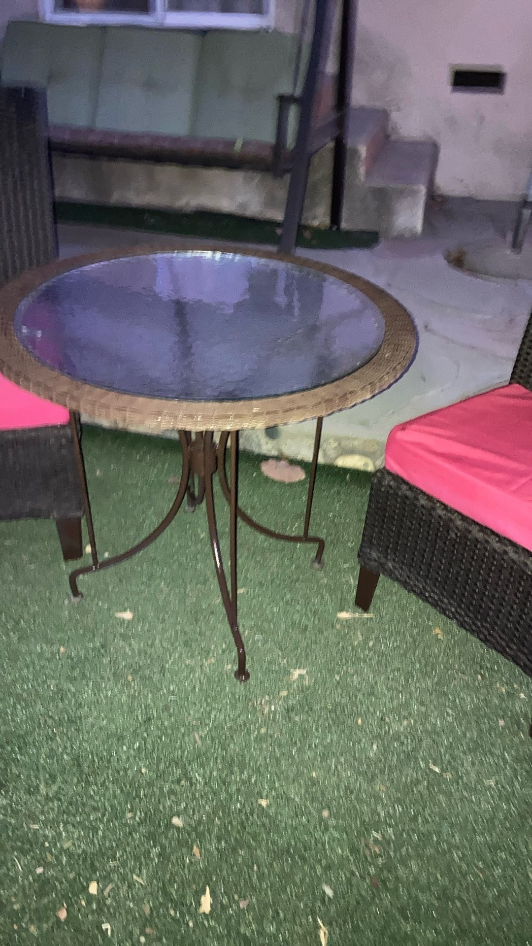 Rattan Bistro Set