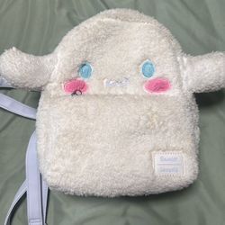 Loungefly Hello Kitty And Friends Cinnamon Roll Fluffy Backpack Mini