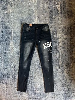 Ksubi Van Winkle Powder Grey Jeans- Size 32