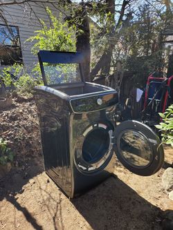 Samsung Gas Dryer FlexDry Dual Dryer – Like New Black