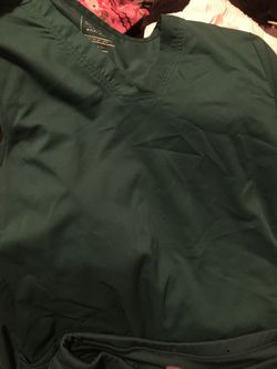 Hunter Green scrubs
