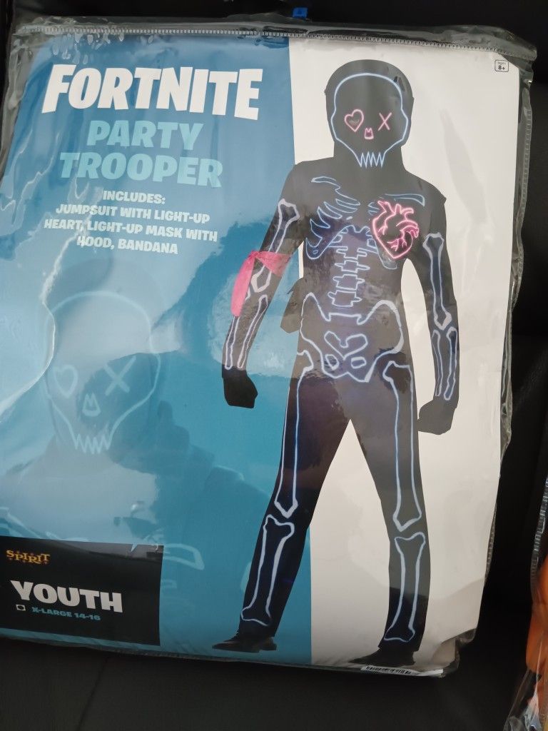 Halloween Costume Fortnite Party Trooper