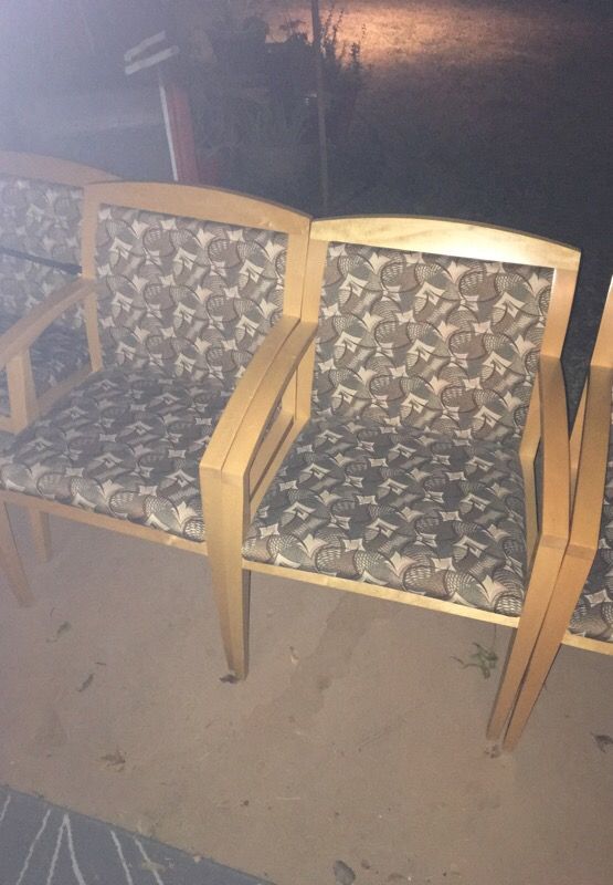 Wood chairs
