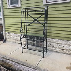 Bakers Rack/ Wine Bar