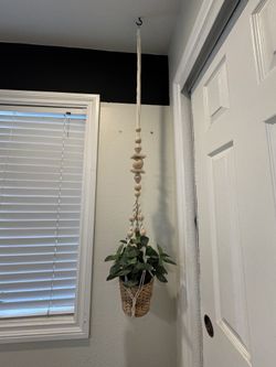 Hanging IKEA flower 