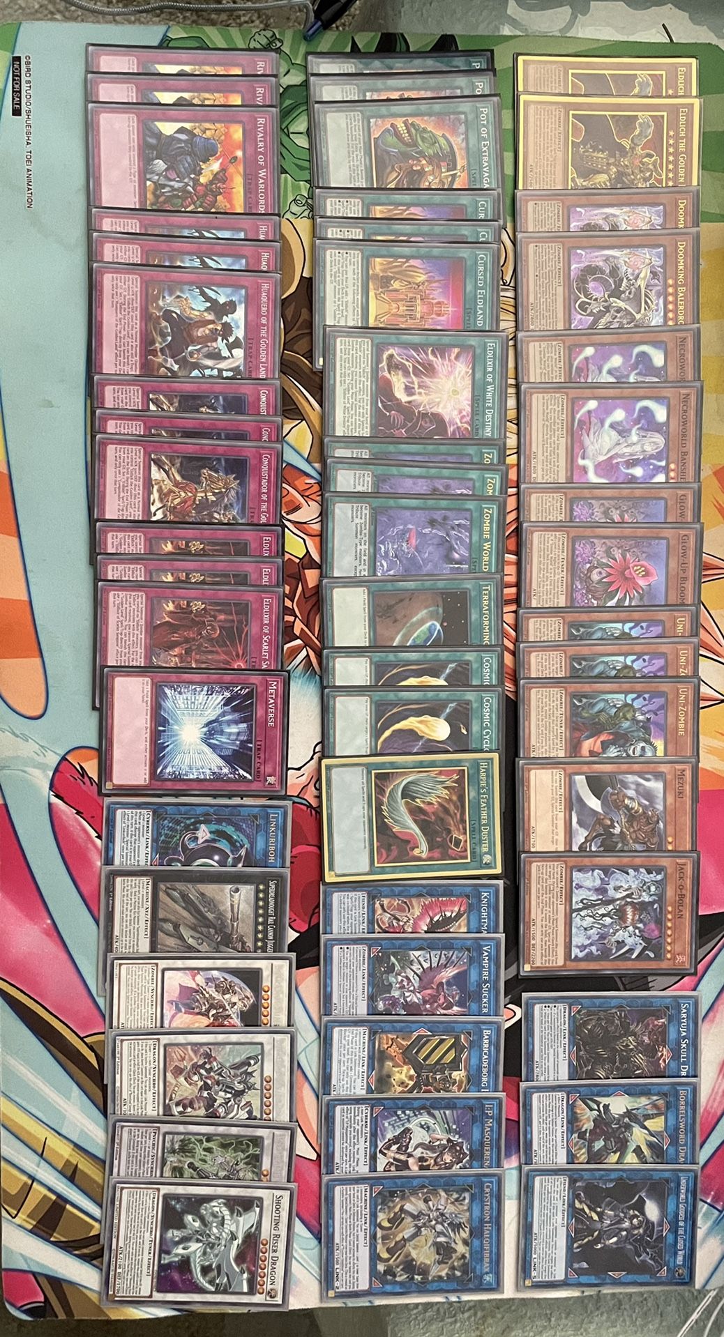 Yugioh Eldlich Zombie World Complete Deck