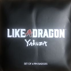 Yakuza Like A Dragon Four Pin Set ANIME EXPO 2025