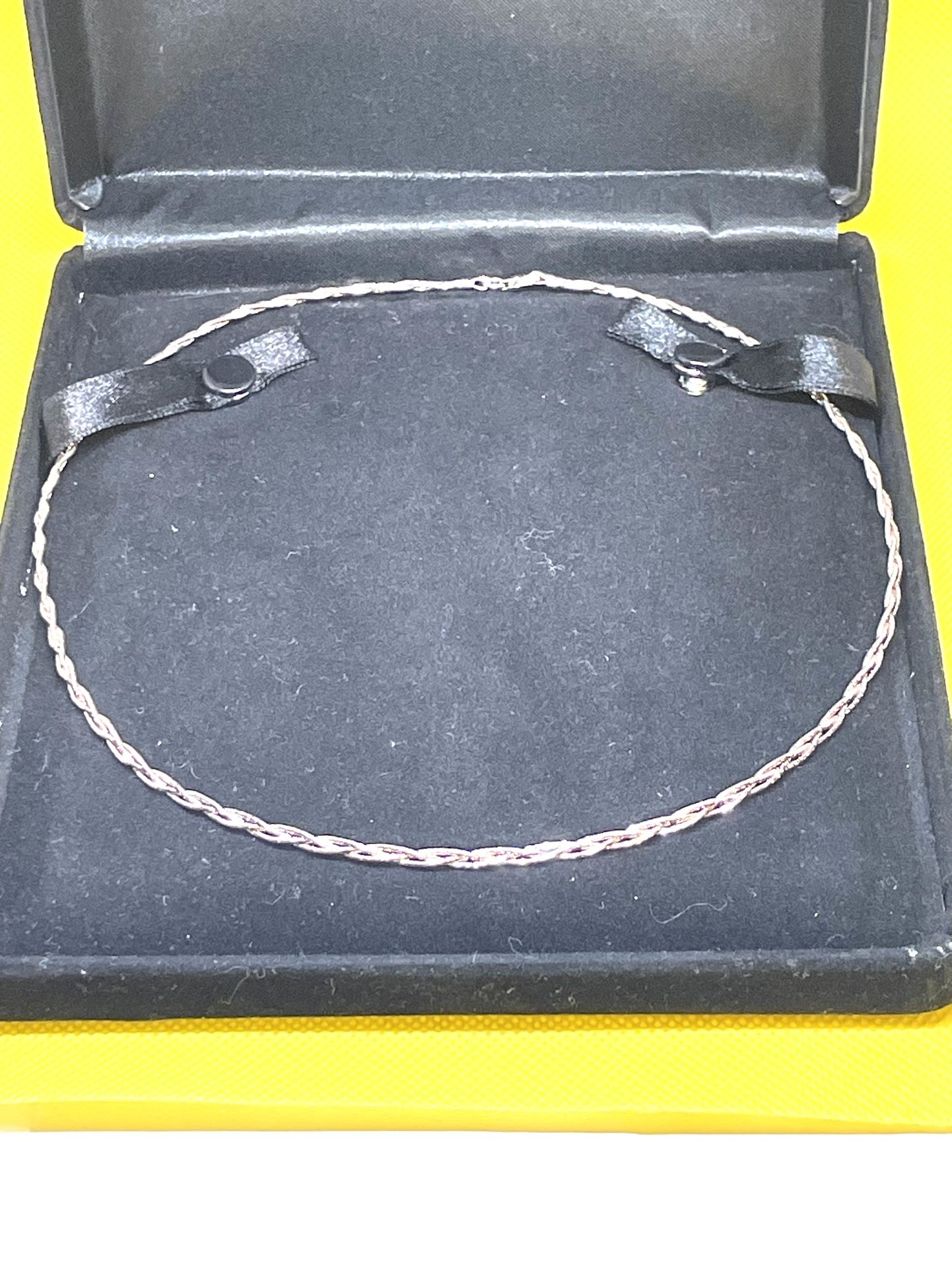 Sterling Braided Italian .925 Necklace