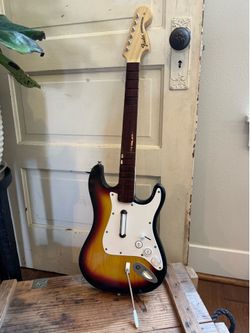 PlayStation Rock Band Fender Stratocaster Wireless Guitar.