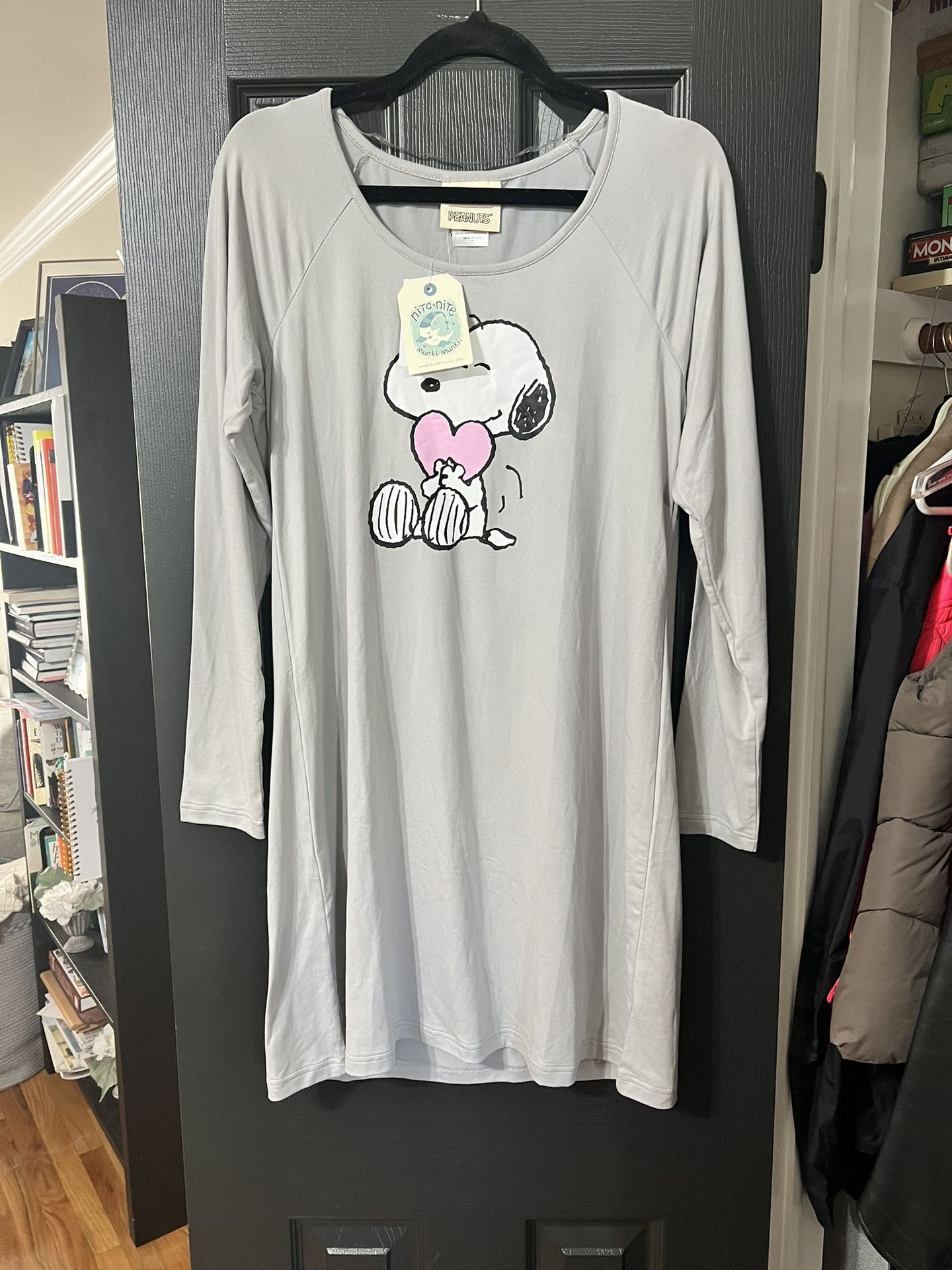 Snoopy Heart Sleepshirt Nightgown