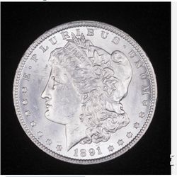 1891 O MORGAN SILVER DOLLAR COIN GEM BU UNC MS++