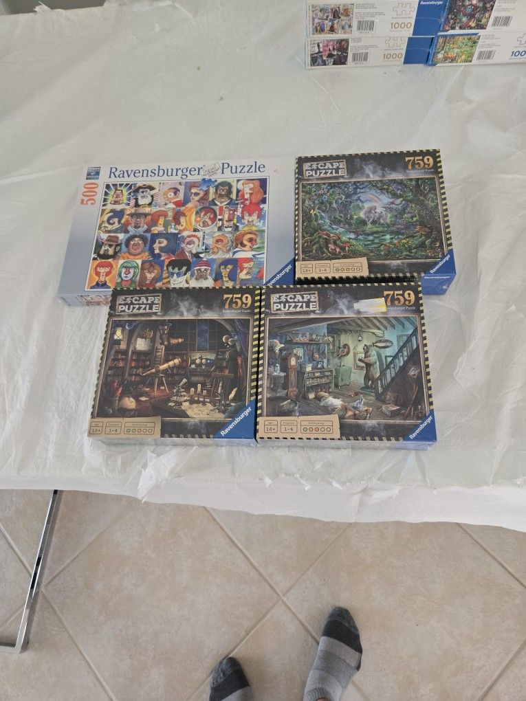Assorted Ravensburger Puzzles NEW!