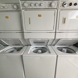 WHIRLPOOL 27” WASHER AND DRYER STACKABLE 