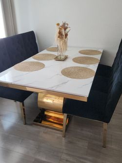 Table and chairs