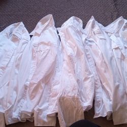 Men's Dress Shirts Clean Sizes 18 1/2 34-35 $5.00 Each 