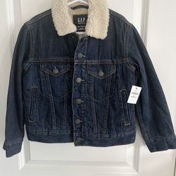 Gap Kids Sherpa Jean Jacket 
