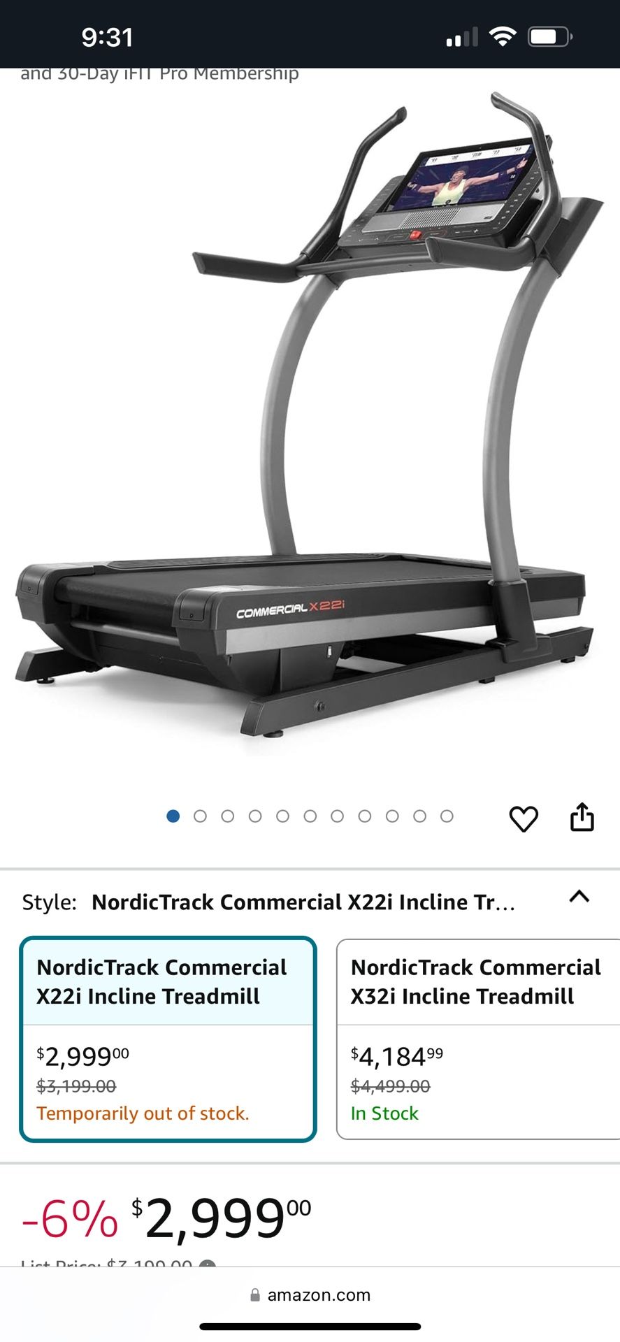 Treadmill X22 i