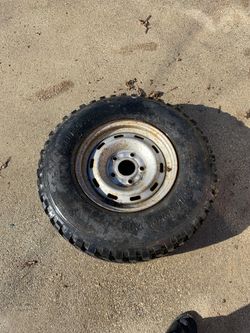 Dodge Ram SPare rim and tire