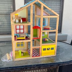 Wooden Doll House