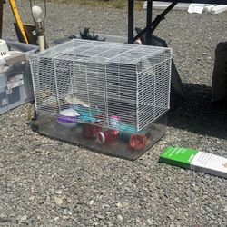Hamster Cage Plus Stuff