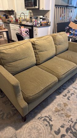 Olive Green Couch