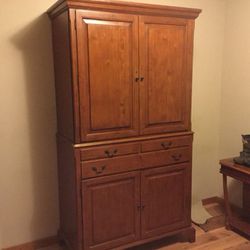 TV Armoire with dresser