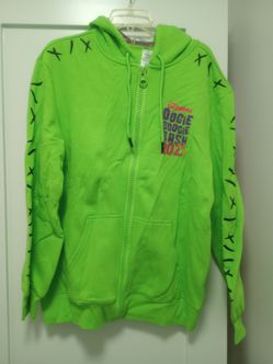 Oogie Boogie Zip Hooded Sweatshirt