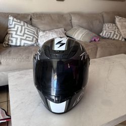 Scorpion Helmet Smoked Blackout Visor