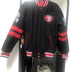 49Ers Reversible Bomber Jacket, 