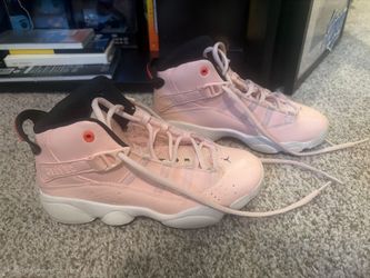 Jordan 6 Rings Pink/Black (PS) - Size 2Y