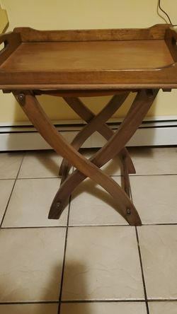 Mid century butlers table