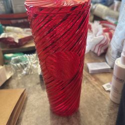 Starbucks 2024 Red Swirl Christmas 24 Onzas