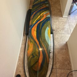 Single Fin Longboard Surfboard
