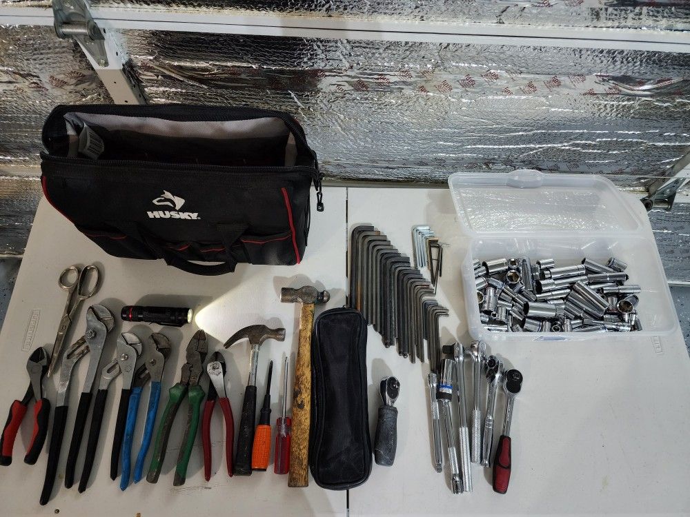 Old Tools For Sale w/ Tool Bag