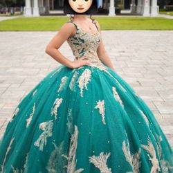 Emerald Green Dress