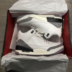 Air Jordan 3 White Cement 