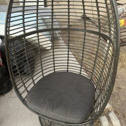 Wicker Swivel Chair