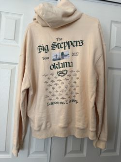 MENS XL THE BIG STEPPERS TOUR CHICAGO CONCERT 2022 AUTHENTIC HOODIE SWEATSHIRT KENDRICK LAMAR