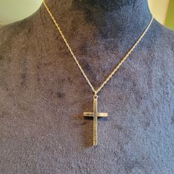 Golden Cross Pendant 