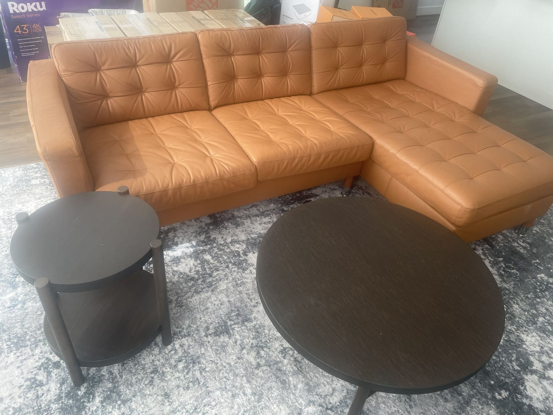 Sofa Coffee And Side Table