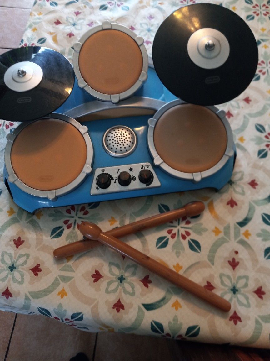 Kids' musical drums.
